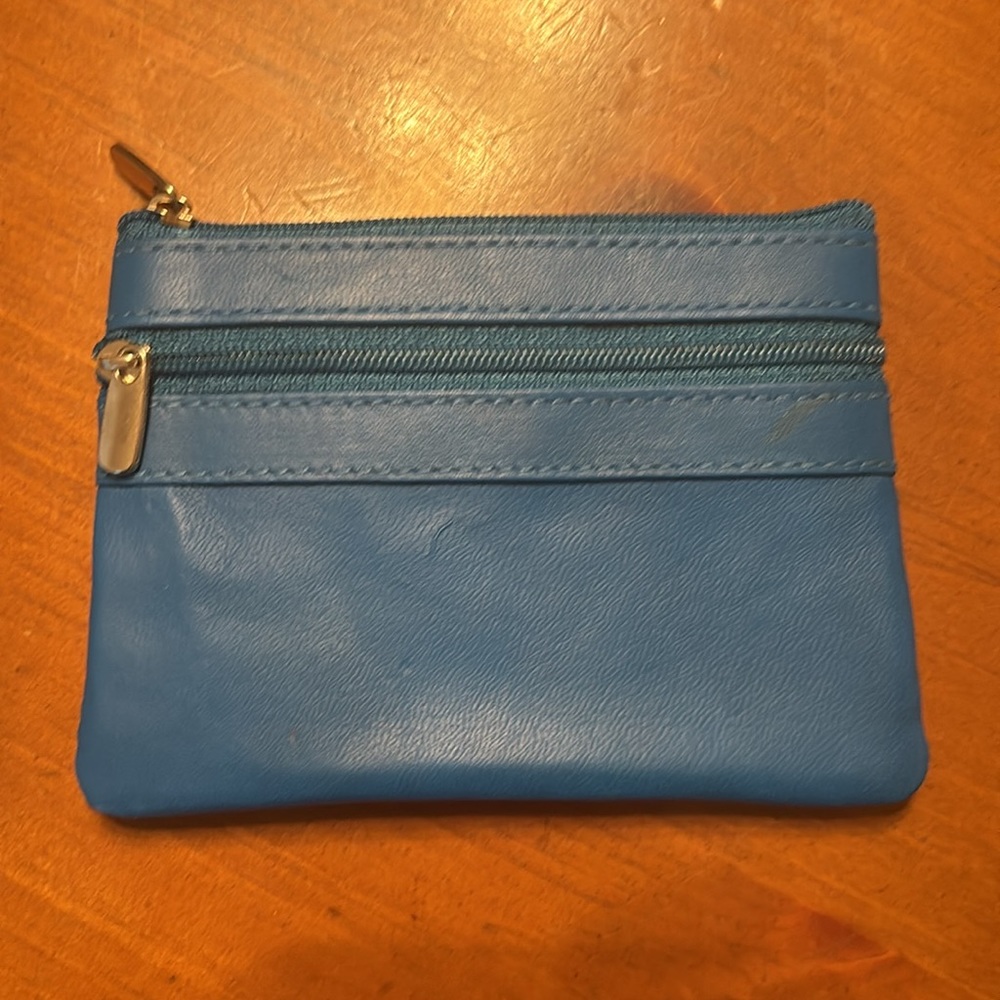 Leather coin purse/credit card holder - Picture 2 of 4